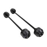 Rear Front Axle Fork Sliders Practical Parts for Yamaha MT-09 2021-2023 Black