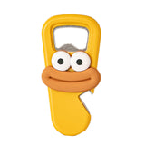 Maxbell Beer Bottle Opener Cartoon Practical Can Lid Opener for Kitchen Picnic Party Yellow Large Mouth