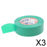 Maxbell 3xElectrical 18mm x 20m PVC Insulation/Insulating Tape Flame Retardant 6 Color Blue