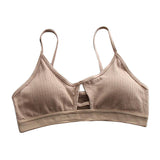 Maxbell Maxbell Women's Comfy Sexy Padded Push up Everyday Bra Khaki
