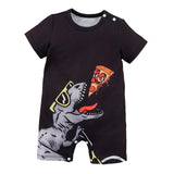 Maxbell Newborn Infant Baby Summer Short Sleeve Rompers Photo Outfits for Home Party 12 to 18 months