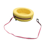 Maxbell Kids Hand Pulled Cart Interactive Toy for Sports Playground Group Activities Yellow