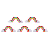 Maxbell 5pcs Micro Landscape Decorations Mini Rainbow Garden Landscaping L #4 - Aladdin Shoppers