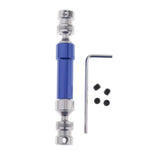 Maxbell Metal Rear Axle CVD Drive Shaft for 1/12 Wltoys 12428 12423 12628 Dark Blue