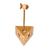 Maxbell Cat Puzzle Toy Present Activity Enrichment Exercise Fun Interactive Cat Toys Triangle