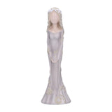 Maxbell Lady Figurine Arts Gifts Collectible Resin for Dinning Room Bedroom Tabletop gray