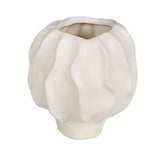 Maxbell Flower Vase Photo Prop Ornament Flower Pot for Entryway Anniversary Tabletop 11.7x11.8cm