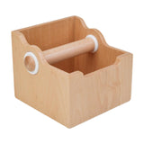 Maxbell Espresso Knock Box Wood Coffee Ground Knock Container for Bar Kitchen Office
