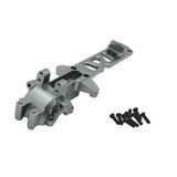 Maxbell 1:16 RC Car Gearbox Cover Metal Rear for 16209 16210 Hobby Car DIY Accessory Gray