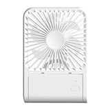 Maxbell Desk Fan Compact 3 Speeds Adjustable Personal Fan for Bedroom Office Desktop White