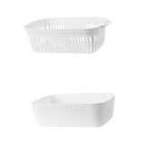 Maxbell Sprouting Tray White Basket Convenient Sprout Dish for Garden Indoor Kitchen