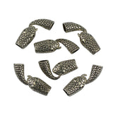 Maxbell 6 Sets Hook and Eye Clasp fit 7mm Cord Snake Head Tail End - Aladdin Shoppers