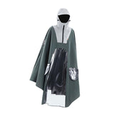 Maxbell Adults Poncho Outwear Rain Wear Rain Jacket for Food Delivery Outdoor