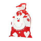 Christmas Gift Bag Treat Bag Xmas Candy Bag for Party Presents Christmas Eve Elk