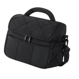Maxbell Insulated Cooler Bag Food Container Lunch Cooler Tote for Office Hiking Trip Black