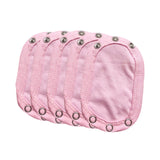 5 Pieces Quick Installation with Snaps Infant Baby Bodysuit Extender Inserts Style B