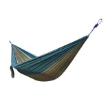 Maxbell Maxbell Double Person Portable Travel Camping Hammock Green and Brown