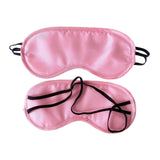 Maxbell 10x Sleeping Masks Eye Shade Covers for Flight Napping Adults Light Blocking Pink