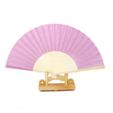 Maxbell Chinese Folding Bamboo Fan Retro Hand Fan for Women Wedding Favors
