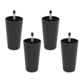 Maxbell 8x Bed Riser Table Lifts Furniture Square Feet Plinth Floor Protector 125mm