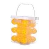 Maxbell Maxbell 36x Indoor Pickleball Balls 40 Holes for Sanctioned Tournament Play Training Yellow