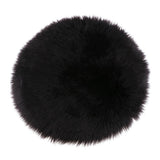Maxbell 2 Pieces Sheepskin  Skin Faux Fur Fake Rug