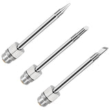 3 Pieces Soldering Iron Tips Soldering Head Welding Rework Repair Tools B