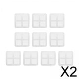 Maxbell 2xDisposable Shower Drain Catcher Floor Sink Strainer Filter Sticker for Sewer 10pcs