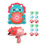 Dinosaur Sticky Ball Toy Throw Ball Board Target Toy for Boys Girls Kids Style G