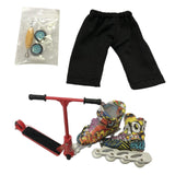 Maxbell Alloy Finger Scooter Fun Toy Fingertip Balance Scooter for Party Favors Kids