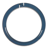 Maxbell Maxbell Titanium Ring Buckle Round Snap Hook Keychain Carabiner Clip 22mm Blue