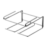 Maxbell Stand Rustproof Pot Lid Rack for Cutting Board Restaurant Kitchen Countertop Under Cabinet Rack