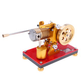 Maxbell Maxbell Mini Stirling Engine Model | 200-2000RPM | Flame Licker Eater Designed | Hot Air Steam Powered Toy Physics Experiment