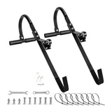 Maxbell 2x Ladder Roof Hook with Wheel Accessories T Bar Steel Ladder Hooks for Roof L