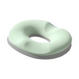 Donut Pillow Seat Cushion Ergonomic Breathable for Long Sitting Work for Car Green