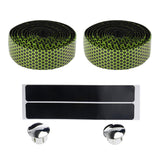 Maxbell Maxbell Soft Bike Handlebar Tape with Bar End Plugs Outdoor Sports Non-slip Yellow