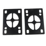 Maxbell 8x Skateboard Mounting Screws with 2x Riser Pad Longboard Hardware 35mm+3mm