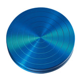 Ballet Turning Board Premium Aluminum Round Training Disc for Figure Skaters Blue Diameter 10cm