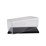 Maxbell Clear Acrylic Display Case for 1:43 Model Cars Protection for Arts Car Model black 16.3x7.3x8.5CM