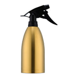 Maxbell Stainless Steel Spraying Bottle 500ml Hand Spray Bottle for Lawn Garden Home Gold