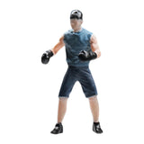 Maxbell 1:64 Home Decor Centerpiece Mini Figure Model for Study Room Bedroom Desktop Boxer