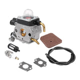 Maxbell Carburetor & Air Filter & Spark Plug & Fuel Filter & Line Hose & Gasket & for STIHL FS38 FS45 46 FS55 55R 55RC KM55 FS74 75 76 FS80 FS85 ZAMA C1Q-S66 - Aladdin Shoppers