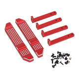 Maxbell 1/12 RC Car Pedals Portable Replacement Professional 1 Pair for D90 D91 D99S Red