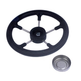 Maxbell Boat Steering Wheel Handwheel Knob for Pontoon Boat Marine Vessels Speedboat