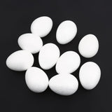 Maxbell 70pcs 5cm 8cm Foam Eggs DIY Styrofoam Egg Easter Crafts Ornament Party