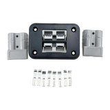 Maxbell Plug Mounting Panel Accessories Socket Panels Sturdy Plug Connector grey