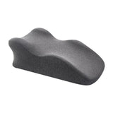 Maxbell Adult Memory Foam Bed Pillow Anti Slip Bottom Multipurpose for Backrest Soft Dark Grey