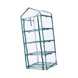 Maxbell 4 Tier Mini Greenhouse Rainproof Plant Cover for Courtyard Garden Any Season PVC cover