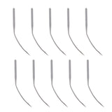30Pcs Portable Silver Metal Blindstitch Sewing Machine Needles LW*6T