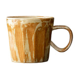 Maxbell Coffee Mug with Handle Stoneware Tea Water Hand Cup for Birthday Office Work brown